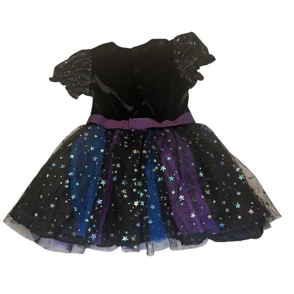 Spirit Halloween Witch Costume 5-6T Light-Up Skirt + Hat Moon Stars - Picture 4 of 14